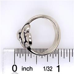James Avery Heart to Heart Sterling Silver Ring